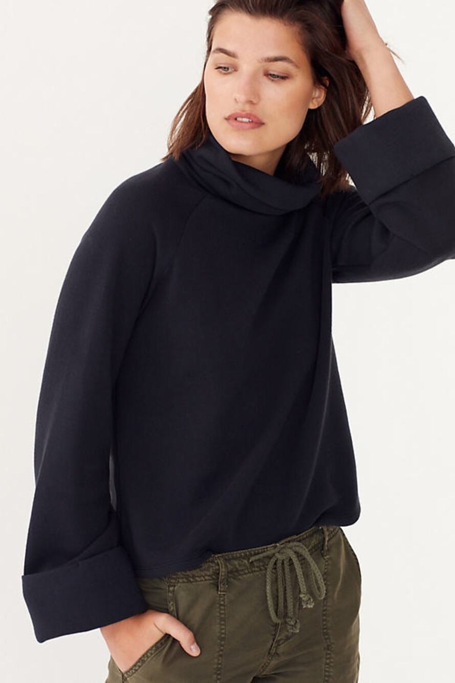 NWOT Anthropologie En Elly Black Turtleneck Sweater – Size M